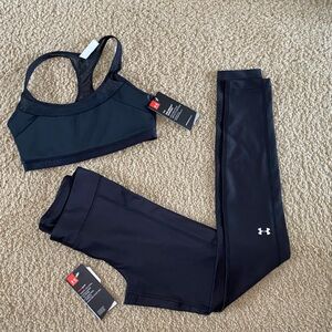 NWT Under Armour Women's Racerback Mid Heather Set